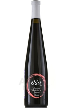 Вино ТЗ ЕССЕ Саперави Природно Полусладкое 2024 год 0.75 л полусладкое красное
