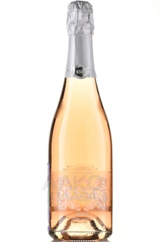 Вино игристое ТЗ ЕССЕ Розе 0.75 л розовое экстра брют