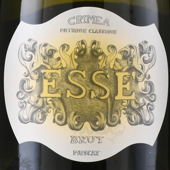 Вино игристое ТЗ ЕССЕ Мускат 0.75 л белое брют