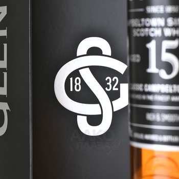 Glen Scotia 15 years old gift box - виски Глен Скотиа 15 лет 0.7 л п/у