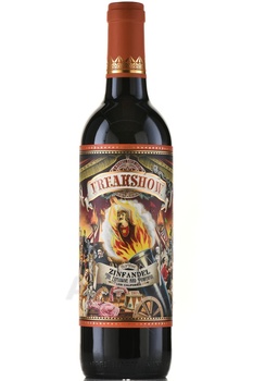 Michael David Winery Freakshow Zinfandel - вино Фрикшоу Зинфандель 0.75 л красное сухое