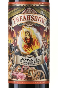 Michael David Winery Freakshow Zinfandel - вино Фрикшоу Зинфандель 0.75 л красное сухое