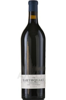 Earthquake Zinfandel - вино Эрскуэйк Зинфандель 2021 год 0.75 л красное сухое