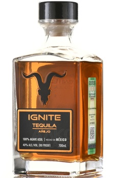 Ignite Tequila Anejo - текила Игнайт Аньехо 0.7 л