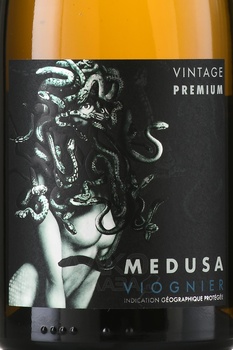 Medusa Viognier - вино Медуза Вионье 0.75 л белое сухое