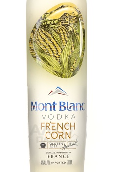 Mont Blanc French Corn - водка Монблан Френч Корн 0.7 л