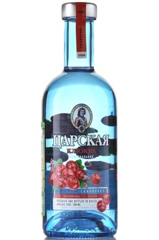 Настойка Царская Оригинальная Клюквенная (красная) 0.5 л