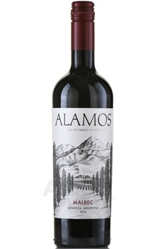 Alamos Malbec - вино Аламос Мальбек 0.75 л