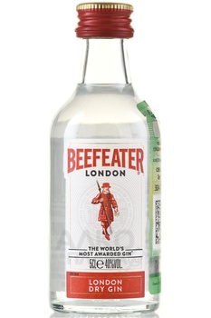 Beefeater London Dry - джин Бифитер Лондон Драй 0.05 л