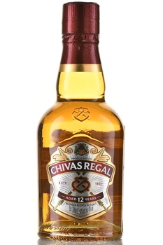 Chivas Regal 12 years old - виски Чивас Ригал 12 лет 0.375 л
