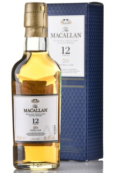 Macallan Double Cask 12 Years Old - виски Макаллан 12 лет Дабл Каск 0.05 л в п/у