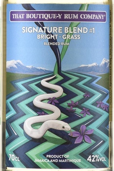 That Boutique-Y Signature Blend 1 - ром Сигнэйча Бленд №1 Брай Грасс 0.7 л