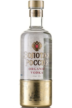 Водка Золотая Россия 0.5 л