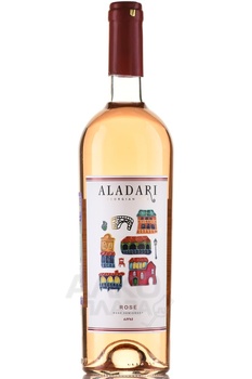 Вино Аладари ГСП Розе 0.75 л розовое полусладкое