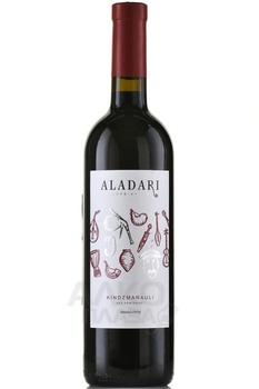 Вино Аладари Киндзмараули 0.75 л красное полусладкое
