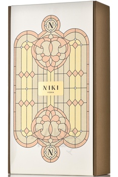 Niki Pure - водка Ники Пьюр 0.7 л в п/у набор + 2 рюмки