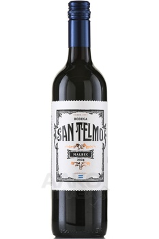 San Telmo Malbec - вино Сан Тельмо Мальбек 0.75 л красное сухое