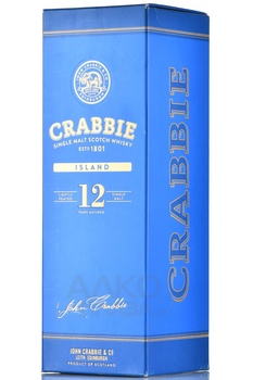 Crabbie 12 Years Old - виски Крэбби 12 лет 0.7 л в п/у
