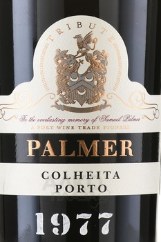 Palmer Porto Colheita DOC - портвейн Палмер Порто Колейта ДОК 1977 год 0.75 л в тубе