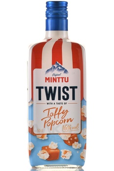 Minttu Twist Toffy Popcorn - ликер Минтту Твист Тоффи Попкорн 0.5 л