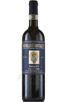 Fattoria La Lecciaia Brunello di Montalcino DOCG Riserva - вино Ла Леччайя Брунелло ди Монтальчино Ризерва ДОКГ 0.75 л красное сухое