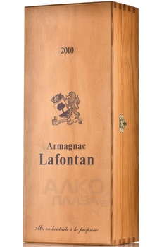 Lafontan Millesime 2010 - арманьяк Лафонтан Миллезиме 2010 год 0.7 л в д/у