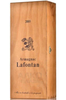 Lafontan Millesime 2005 - арманьяк Лафонтан Миллезиме 2005 год 0.7 л в д/у