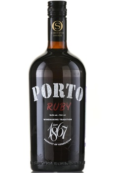 Porto Ruby 1867 - портвейн 1867 Порто Руби 0.75 л красный