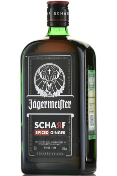 Jagermeister Scharf - ликер Ягермайстер Шарф 0.7 л