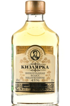 Водка Виноградная Кизлярка Выдержанная 0.1 л