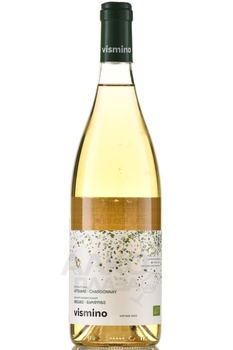 Вино Висмино Мцване Шардоне 0.75 л белое сухое