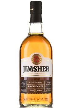 Jimsher Brandy Cask - виски Джимшер Бренди Каск 5 лет 0.7 л