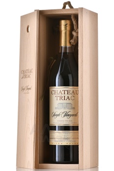 Chateau de Triac Single Vineyards Fins Bois - коньяк Шато де Триак Сингл Виньярдс Фин Буа 0.7 л в д/у