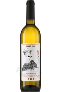 Вино Трезвая голова Ркацители 2022 год 0.75 л белое сухое