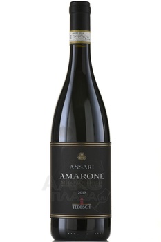 Tedeschi Ansari Amarone della Valpolicella - вино Тедески Ансари Амароне Делла Вальполичелла 0.75 л красное полусухое