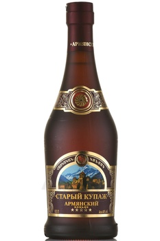 Коньяк Старый Купаж 5 лет 0.5 л