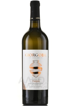 Tvishi Giorgoba - вино Твиши серия Гиоргоба 0.75 л белое полусладкое
