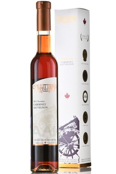 Pillitteri Icewine Cabernet Sauvignon - вино Пиллиттери Каберне Совиньон Айсвайн 0.375 л красное сладкое в п/у