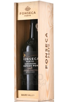 Fonseca Guimaraens Vintage Port 1998 - портвейн Фонсека Гимарайнш Винтаж Порт 1998 год 0.75 л в д/у