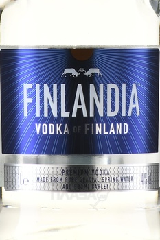 Finlandia - водка Финляндия 1 л
