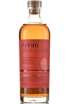 Arran Amarone Cask in tube - виски Арран Амароне Каск 0.7 л в тубе