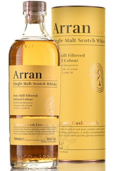 Arran Sauternes Cask in tube - виски Арран Сотерн Каск 0.7 л в тубе