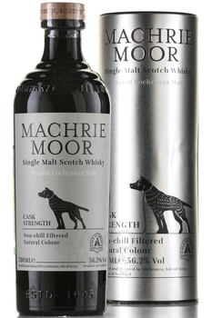Arran Machrie Moor Cask Strength - виски Арран Махри Мур Питед Каск Стренг 0.7 л в тубе