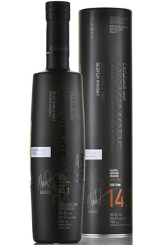 Bruichladdich Octomore Edition 14.1 - виски Бруклади Октомор Эдишн 14.1 0.7 в тубе