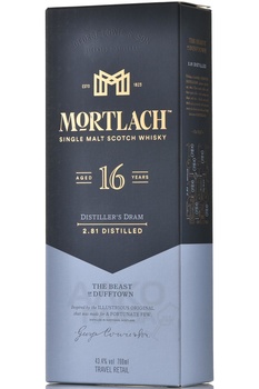 Mortlach 16 years - виски Мортлах 16 лет 0.7 л