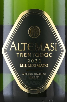 Altemasi Millesimato Brut - вино игристое Альтемази Миллезимато Брют 0.75 л белое брют в п/у