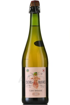 Chevre de Valognes Artisanal Doux - сидр Шевр дэ Валонь Артизанал ДУ 0.75 л газированный сладкий