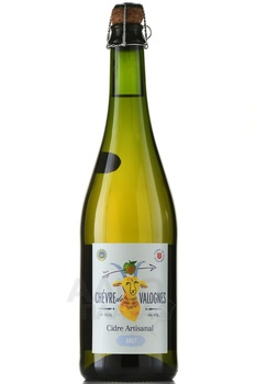 Chevre de Valognes Artisanal Organic Brut - сидр Шевр дэ Валонь Артизанал Органик Брют 0.75 л газированный полусухой