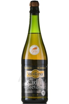 Cidre de Bretagne Brut - сидр игристый Сидр де Бретань Брют 0.75 л фильтрованный полусухой
