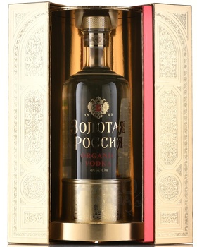Водка Золотая Россия Органик 0.7 л в п/у